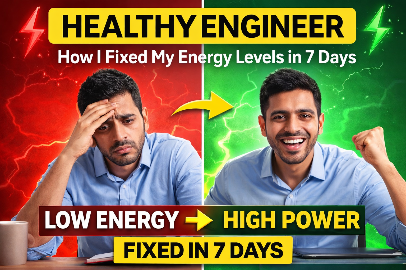 healthy engineer energy transformation 7 days